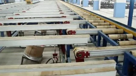Tavoli di raffreddamento per l'estrusione di leghe di magnesio in una macchina per l'estrusione di alluminio